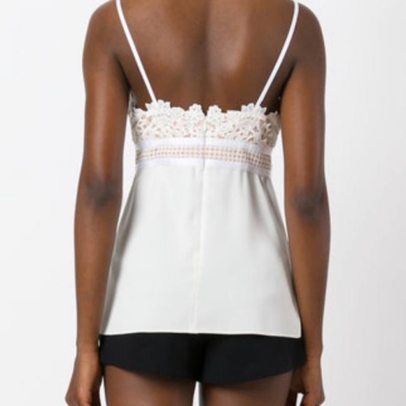 NWT Theory Melaena T Ivory Top - Picture 2 of 6